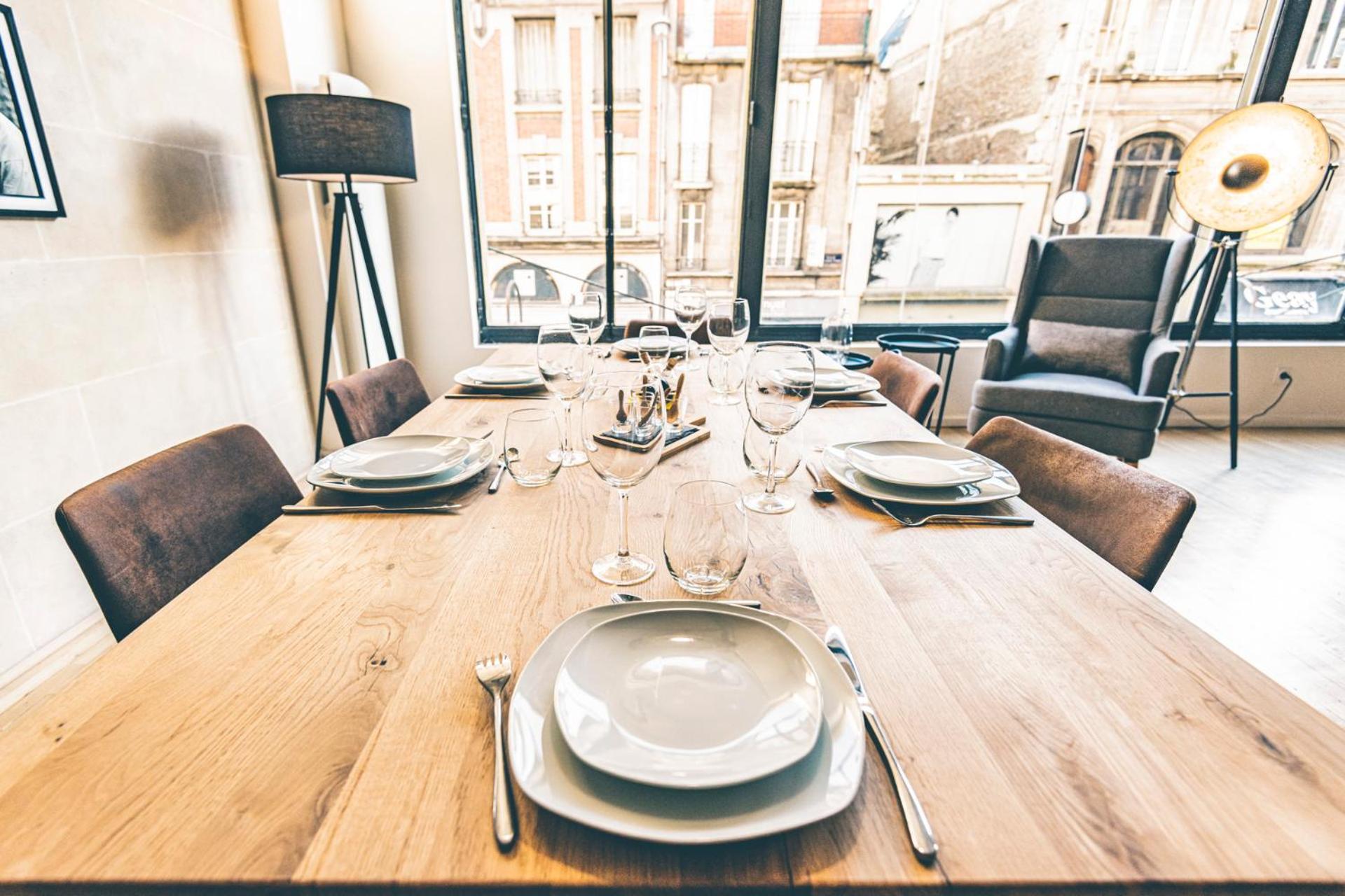 Apartamento Ikizen Prestige - Loft Du Cadran - Parking Prive Reims Exterior foto