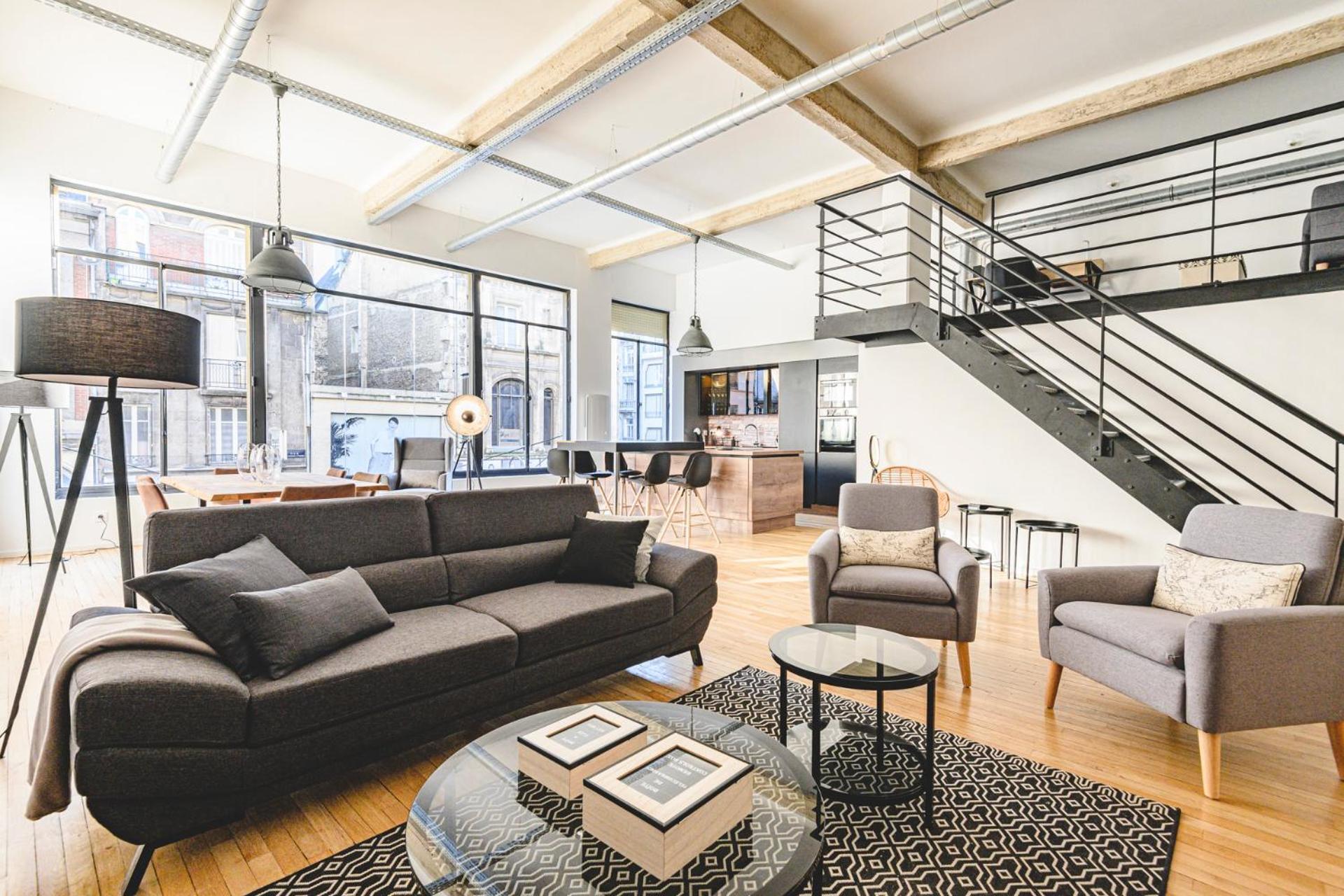 Apartamento Ikizen Prestige - Loft Du Cadran - Parking Prive Reims Exterior foto